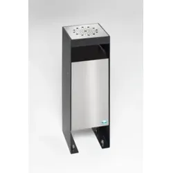 VAR Abfallsammler/Ascher Q 25, deep-brown