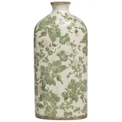 Chic Antique Melun Flasche mit Muster, 31x14x7,5 cm