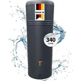 grafottogmbh Azura 2in1 Regentonne 340 l Graphitgrau