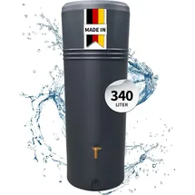 grafottogmbh Azura 2in1 Regentonne 340 l Graphitgrau