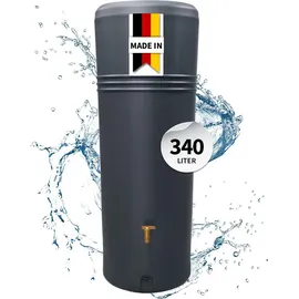 grafottogmbh Azura 2in1 Regentonne 340 l Graphitgrau