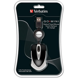 Verbatim Go Mini Optical Travel Mouse schwarz (49020)
