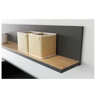 Germania Wandboard 164 x 25 x 20 cm Graphit/Navarra-Eiche