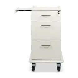 ETERNASOLID MULTICART Dokumentenwagen T16 mit Laptopauszug 92498-WS , Farbe: weiß