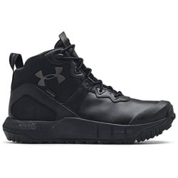 Under Armour Micro G Valsetz Mid Leather Waterproof Tactical Boots schwarz, Größe 40