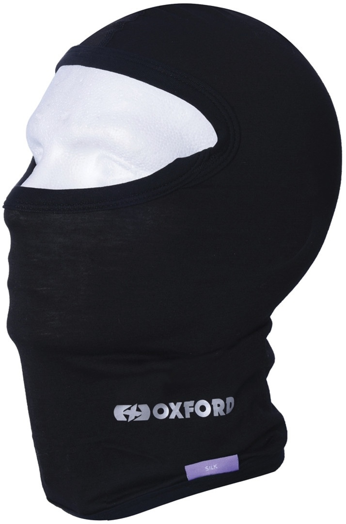 Oxford Deluxe Silky Balaclava, zwart, Eén maat Voorman