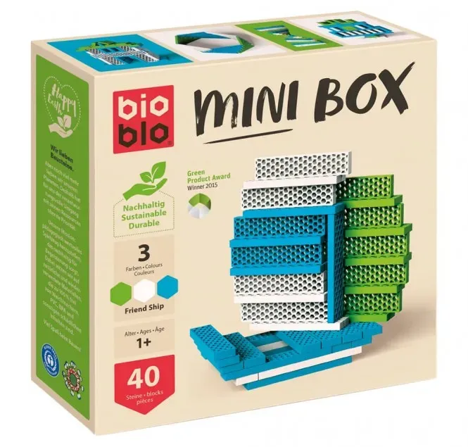 Bioblo Mini Box Friend Ship Bausteine (40 Teile)