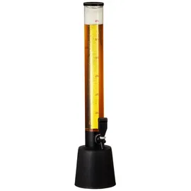 Cepewa Biersäule mit Zapfhahn - transparent|schwarz