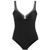 LASCANA Badeanzug Damen schwarz Gr.38 Cup B