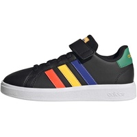 adidas Grand Court Lifestyle Court Elastic Lace and Top S Black