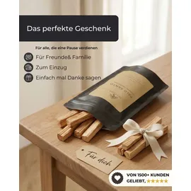 incensera Palo Santo Räucherholz 8 Duftholz Sticks 10 cm