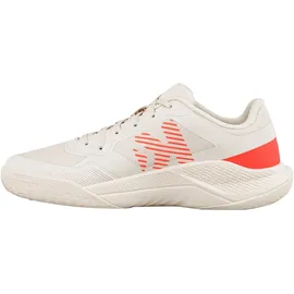 Kempa Hallen-Sport-Schuhe Kourtfly Three W in beige/fluo rot - Gr.: 10
