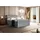 altdecor Boxspringbett mit Matratze, Topper, Polsterbett mit, Bettkasten MIAMI-Z KING - 140x200 - Grau Monolith