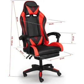Trisens ts-bs811 Gaming Chair rot