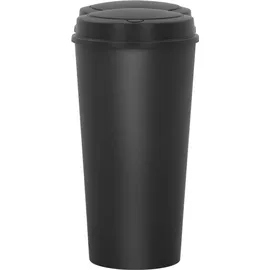 vidaXL Duo Mülleimer Schwarz 50 L