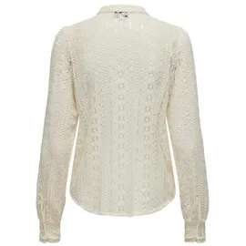 Only Langarmbluse beige S