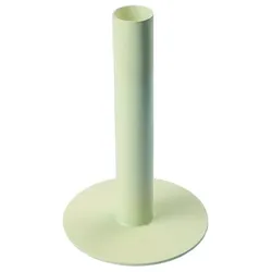 Wiedemann Kerzen Kerzenständer Metall mittel für Spitzkerzen Elfenbein 120 x Ø 100mm