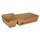Papstar Pommes-Frites-Trays Pappe 3,5 cm x 16,5 cm x 9 cm 80 St. Braun