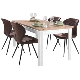 Innostyle Esstisch JASMIN weiß 160x90cm