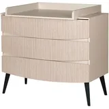 Schardt Wickelkommode Smile Beige/Schwarz