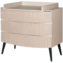 Schardt Wickelkommode Smile Beige/Schwarz