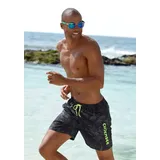 Chiemsee Herren Chiemsee Badeshorts schwarz|bunt L