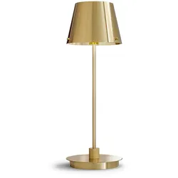 Herstal - Gil il Grande Tischleuchte Satin Brass/Satin Brass