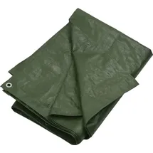 vidaXL Abdeckplane 4 x 4 m Grün