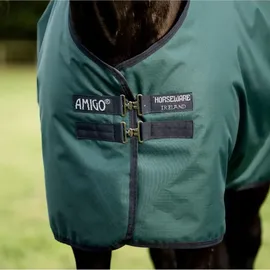 Horseware Amigo Ripstop 900D Turnout Decke 0g 145 cm Dynasty Green/Navy/Silver
