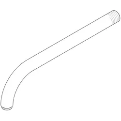 Dornbracht Wandauslauf 04282210510-00, Ersatzteile, chrom