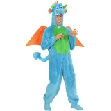 W WIDMANN MILANO Party Fashion - Kostüm Drache, Overall, Tierkostüm, Dinosaurier, für Karneval