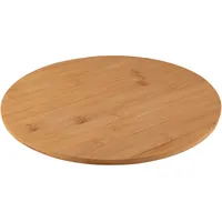 Testrut axentia 132782 Servierplatte Drehteller, Bambus