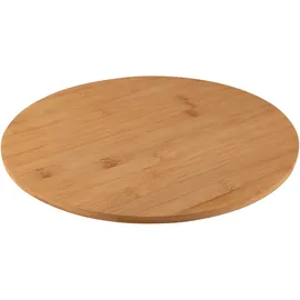 Testrut axentia 132782 Servierplatte Drehteller, Bambus