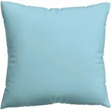 schlafgut Kissenbezug Woven Satin 80 x 80 cm Blau