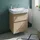 Geberit Renova Plan Waschtisch, evineo ineo5 evo Unterschrank B: 60 cm, 2 Auszüge, mit Griffmulde,, 501638008+BE0985OA,