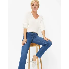 RAPHAELA by BRAX Damen, Five-Pocket-Hose Style LORA, denim blau, Gr. 50
