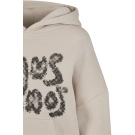 pequs Bubble Logo Hoodie Beige S