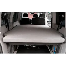 k'foam Faltmatratze 185 x 148 x 8 cm Baumwolle/Leinen