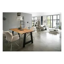Möbel Kraft Designer-Tisch 240 x 76,5 x 110 cm schwarz