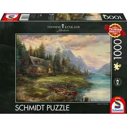 Schmidt Spiele - Erwachsenenpuzzle - Ausflug am Vatertag, 1000 Teile