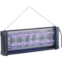 Lunartec UV-Insektenvernichter mit Rundum-Gitter, 2 UV-Röhren, 4.000 V, 40