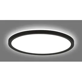 Briloner LED Panel 29,3 cm 18W schwarz