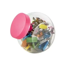 Alco Foldbackklammern 19mm, sortiert neon 25 Stück