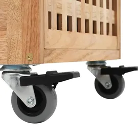 vidaXL Badezimmerschrank 41×41×91 cm Walnuss