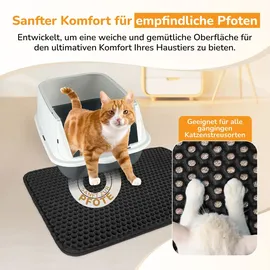 linuma Katzentoilette XXL Schwarz