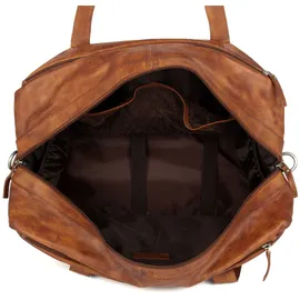 Spikes & Sparrow Reisetasche Brian Weekender Brandy