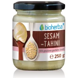Sesam Tahini 100% gemahlener geschälter Sesam 250 g