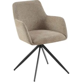 CLP Esszimmerstuhl Olema Stoff taupe