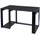 MCW Schreibtisch MCW-J26, Computertisch Bürotisch, 120x60x76cm - schwarz-blau