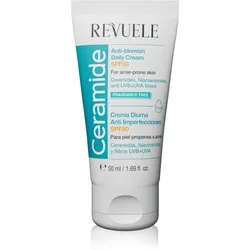 Revuele Ceramide Anti-Blemish Daily Cream Schützende Tagescreme für problematische Haut, Akne SPF 50 50 ml